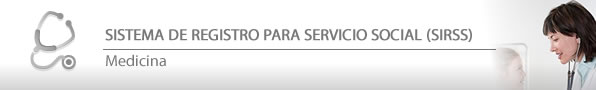 Registro de Recursos Humanos en Formación en Salud<br>Cedula para Servicio Social de m