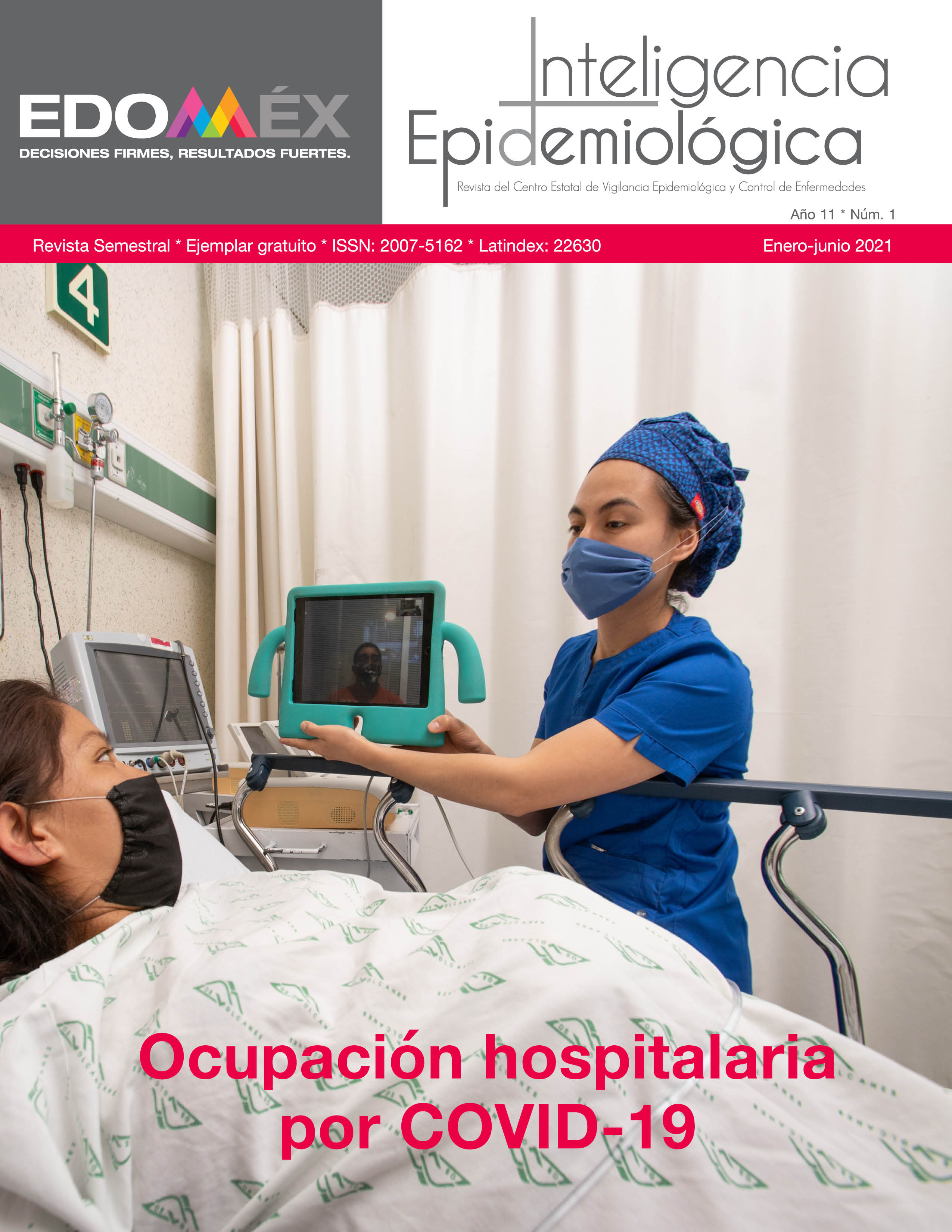 					Ver Vol. 11 Núm. 1 (2021): Ocupación hospitalaria por COVID-19
				